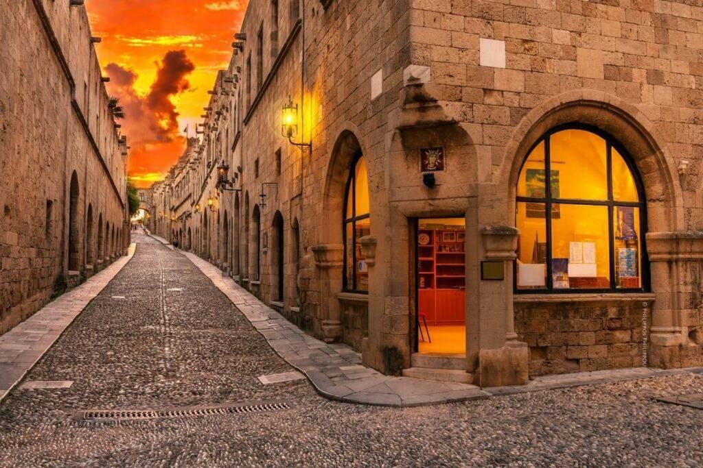 Villa Anna'S House In The Old Town Rhodes City Exterior foto